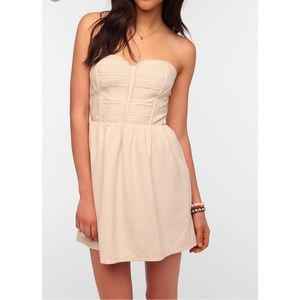 Urban Outfitters strapless dress XS